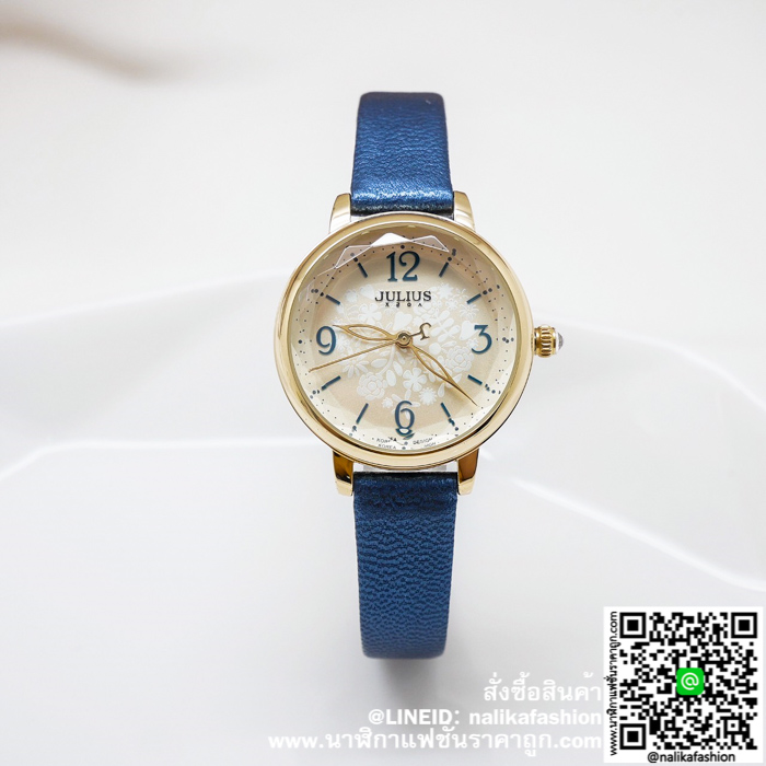 นาฬิกา Julius JA-929 หน้าปัดทรงกลม ส่งฟรี มีบริการเก็บเงินปลายทาง