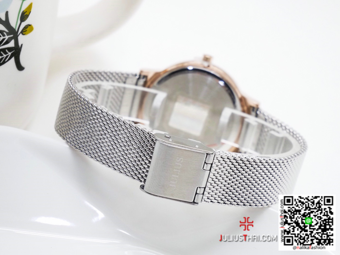 นาฬิกา Julius JA-1199 หน้าปัดกลม สุดเก๋ ของเเท้ ส่งฟรี มีบริการเก็บเงินปลายทาง