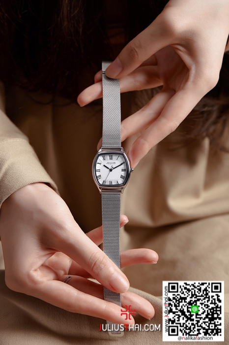นาฬิกา Julius JA-1242 หน้าปัดเหลี่ยม หรูหราสุดๆ ของเเท้ ส่งฟรี มีบริการเก็บเงินปลายทาง