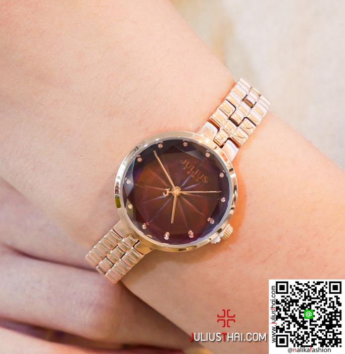 นาฬิกา Julius JA-1278 สายสแตนเลส สวยมาก ของมันต้องมี ส่งฟรี มีบริการเก็บเงินปลายทาง