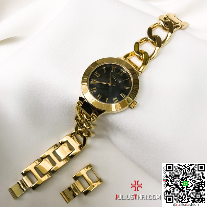 นาฬิกา Julius JA-1006 สายสแตนเลส สีพิ้งโกล สวยมากกก ของเเท้ ส่งฟรี มีบริการเก็บเงินปลายทาง
