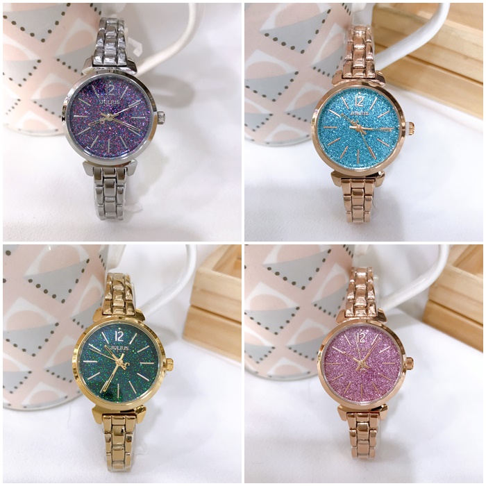 นาฬิกา Julius JA-1085 สายสแตนเลส ดูดีมากกกก ของเเท้ ส่งฟรี มีบริการเก็บเงินปลายทาง