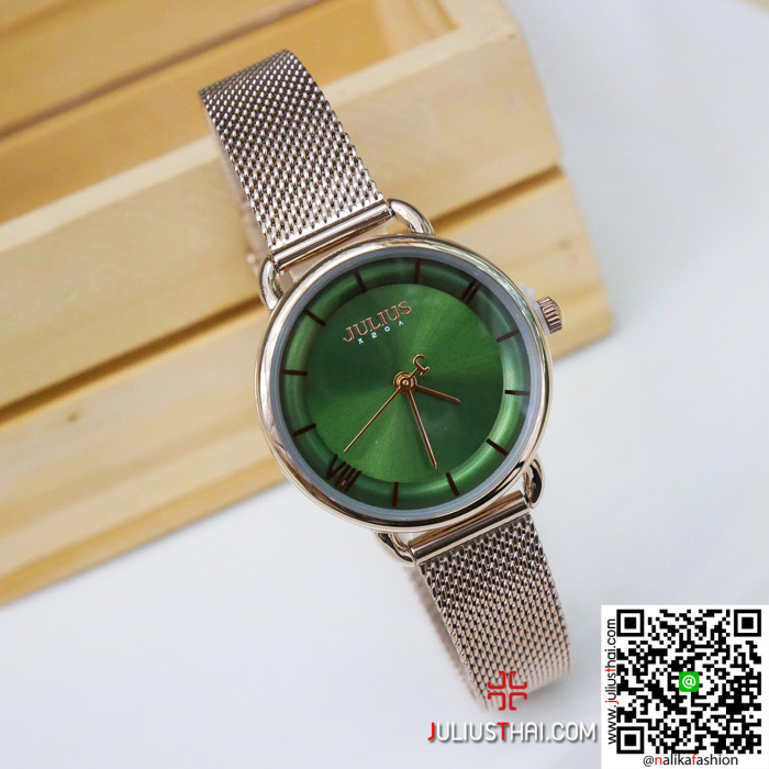 นาฬิกา Julius JA-1268 สายสแตนเลส เก๋มากๆ ของมันต้องมี ส่งฟรี มีบริการเก็บเงินปลายทาง